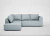 Morven Left Hand Facing Large Corner Sofa Capelo Linen-Cotton Sea Shanty