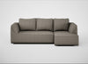Morven Right Hand Facing Corner Chaise Sofa Broad Weave Pebble