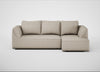 Morven Right Hand Facing Corner Chaise Sofa Broad Weave Putty