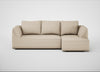 Morven Right Hand Facing Corner Chaise Sofa Brushed Cotton Oat