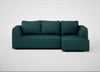 Morven Right Hand Facing Corner Chaise Sofa Brushed Cotton Pine