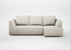 Morven Right Hand Facing Corner Chaise Sofa Chunky Boucle Ecru