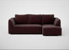 Morven Right Hand Facing Corner Chaise Sofa Smart Luxe Velvet Acorn