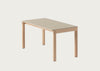 Couple Coffee Table 1 Tile Wavy Sand/Oak