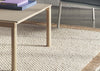 Couple Coffee Table 1 Tile Wavy Sand/Oak