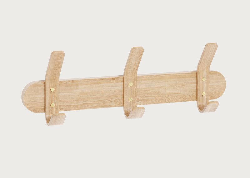 Left Hook Natural Oak