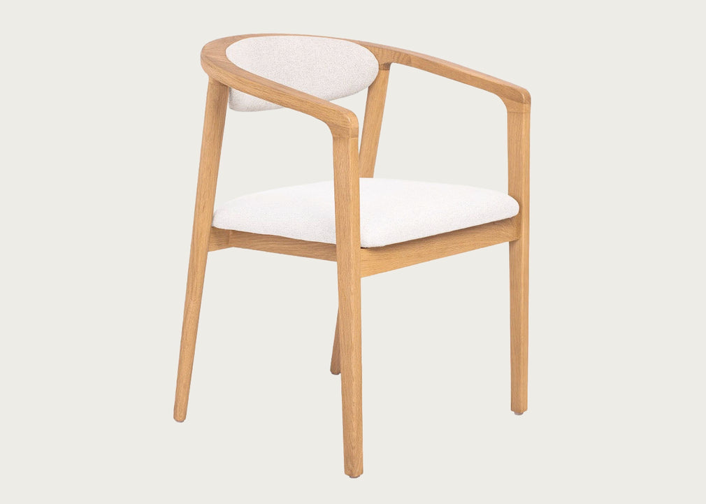 Anais Dining Chair Oak & Natural