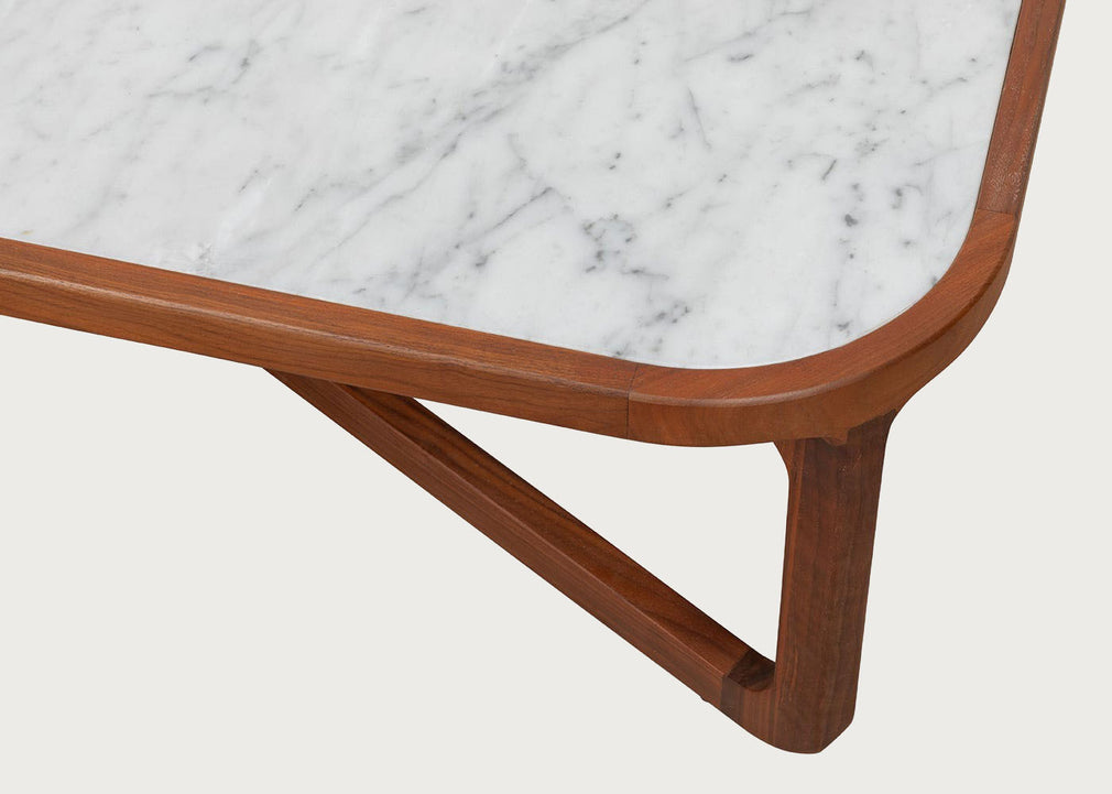 Anais Coffee Table in Walnut