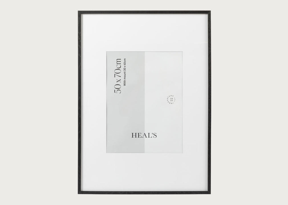 Gallery Frame Black 50 x 70cm (Mount 30 x 40cm)