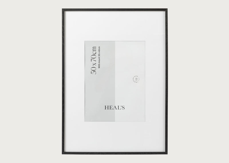 Gallery Frame Black 50 x 70cm (Mount 30 x 40cm)