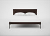 Matera Bed King / Nobilis Velvet Espresso / Black