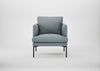 Matera Armchair Loop Boucle Sky / Black