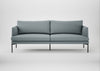Matera 3 Seater Sofa Loop Boucle Sky / Black