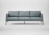Matera 4 Seater Sofa Loop Boucle Sky / Black