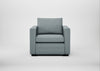 Palermo Armchair Loop Boucle Sky / Black