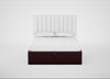 Lift Storage Divan Bed Base King / Black / Smart Luxe Velvet Acorn