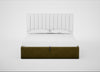 Lift Storage Divan Bed Base Super King / Natural / Smart Luxe Velvet Peridot