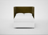 Monroe Headboard Double - Storage Divan / Smart Luxe Velvet Peridot
