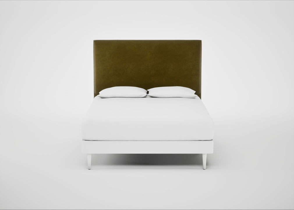Newman Headboard King - Storage Divan / Smart Luxe Velvet Peridot