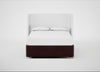 Deep Divan Bed Base King / 2 Footend 2 Continental / Smart Luxe Velvet Acorn