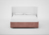 Deep Divan Bed Base Super King / None / Smart Luxe Velvet Dusky Pink