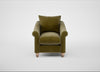 Devon Armchair Smart Luxe Velvet Peridot / Natural
