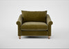 Devon Loveseat Smart Luxe Velvet Peridot / Natural