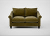 Devon 2 Seater Sofa Smart Luxe Velvet Peridot / Black