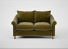 Devon 2 Seater Sofa Smart Luxe Velvet Peridot / Natural