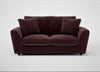 Snooze 3 Seater Sofa Smart Luxe Velvet Acorn