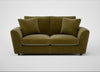 Snooze 3 Seater Sofa Smart Luxe Velvet Peridot