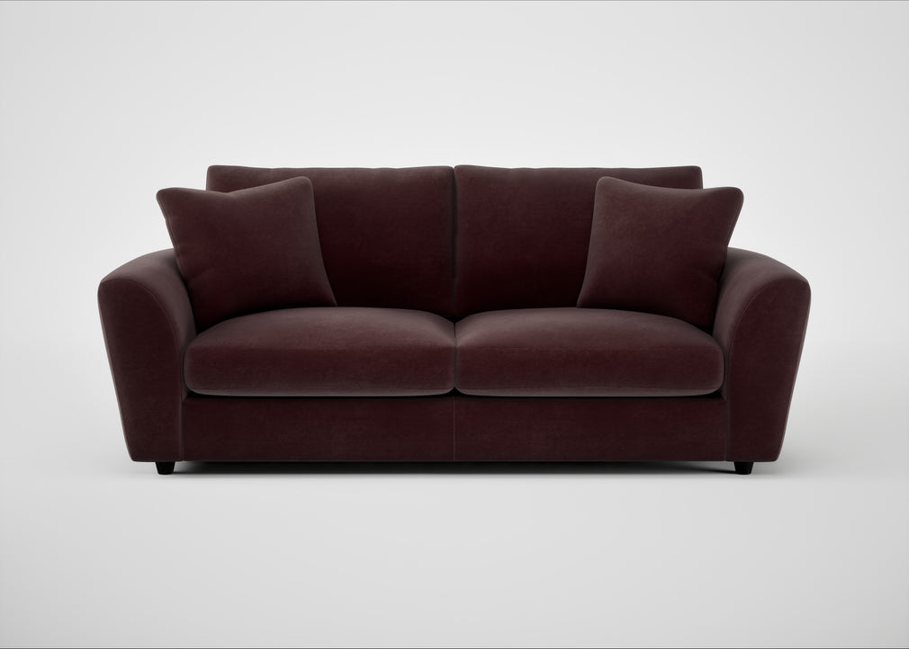 Snooze 4 Seater Sofa Smart Luxe Velvet Acorn