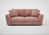 Snooze 4 Seater Sofa Smart Luxe Velvet Dusky Pink