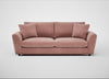 Snooze 5 Seater Sofa Smart Luxe Velvet Dusky Pink