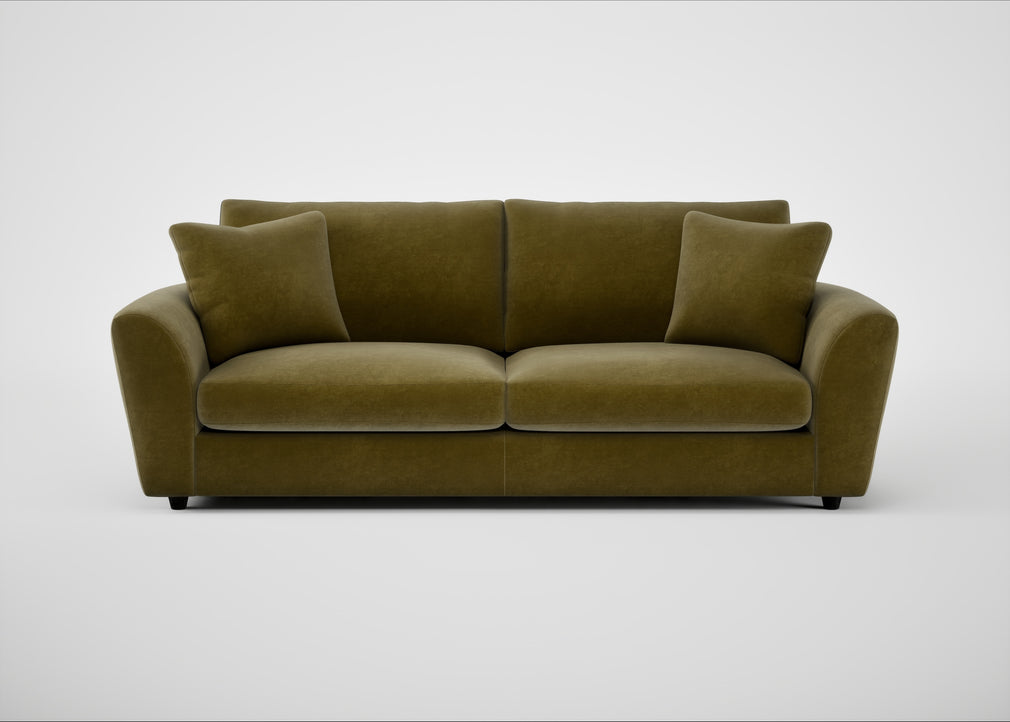 Snooze 5 Seater Sofa Smart Luxe Velvet Peridot