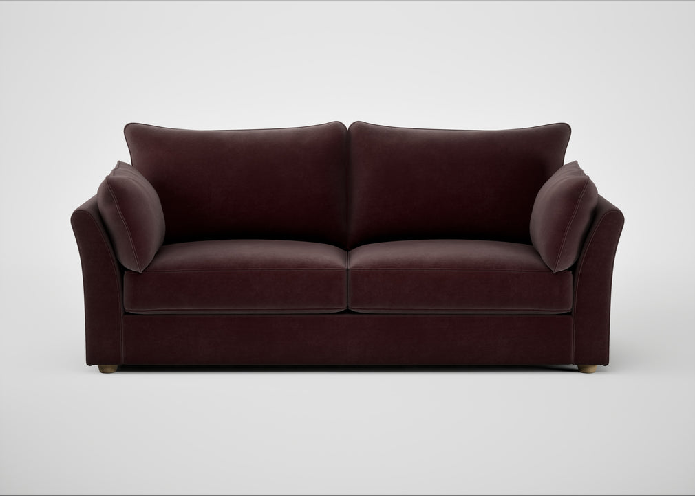 Tailor 4 Seater Sofa Smart Luxe Velvet Acorn / Natural