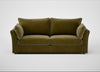 Tailor 4 Seater Sofa Smart Luxe Velvet Peridot / Natural