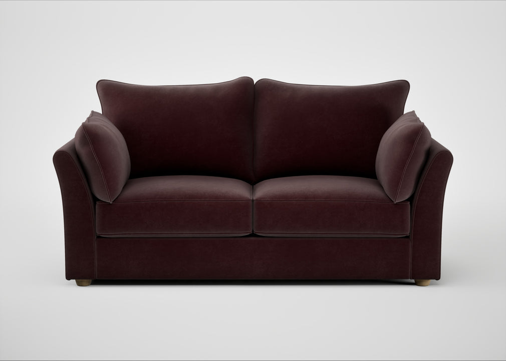 Tailor 3 Seater Sofa Smart Luxe Velvet Acorn / Natural