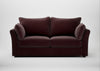Tailor 3 Seater Sofa Smart Luxe Velvet Acorn / Walnut Stained