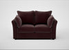 Tailor 2 Seater Sofa Smart Luxe Velvet Acorn / Black