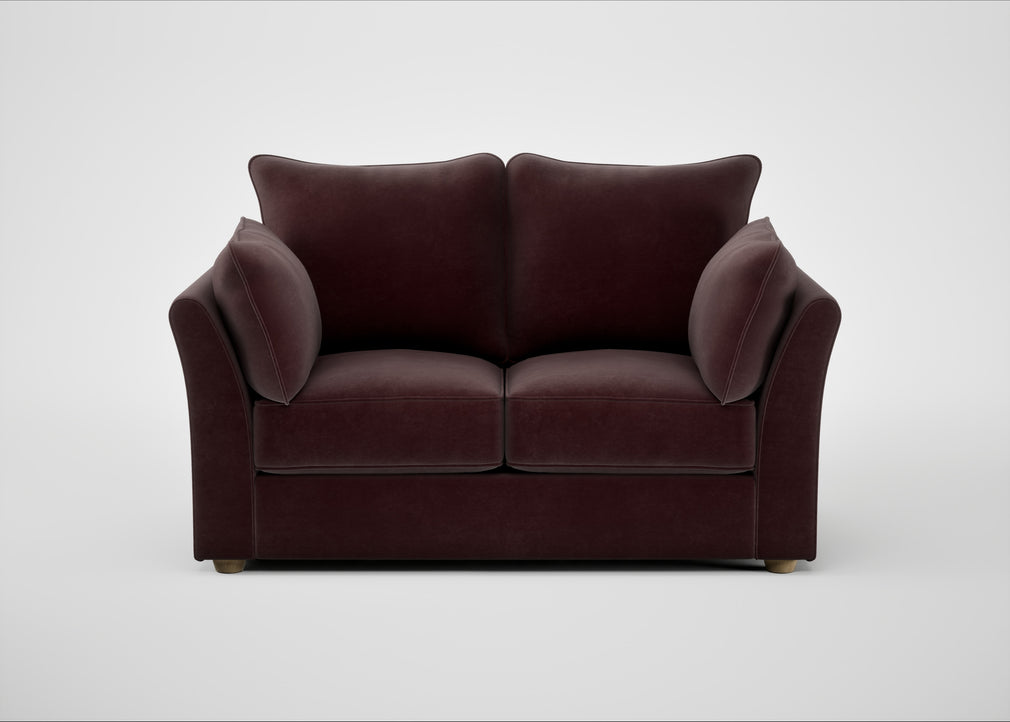 Tailor 2 Seater Sofa Smart Luxe Velvet Acorn / Natural