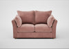 Tailor 2 Seater Sofa Smart Luxe Velvet Dusky Pink / Natural