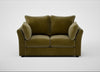 Tailor 2 Seater Sofa Smart Luxe Velvet Peridot / Black