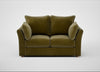 Tailor 2 Seater Sofa Smart Luxe Velvet Peridot / Natural