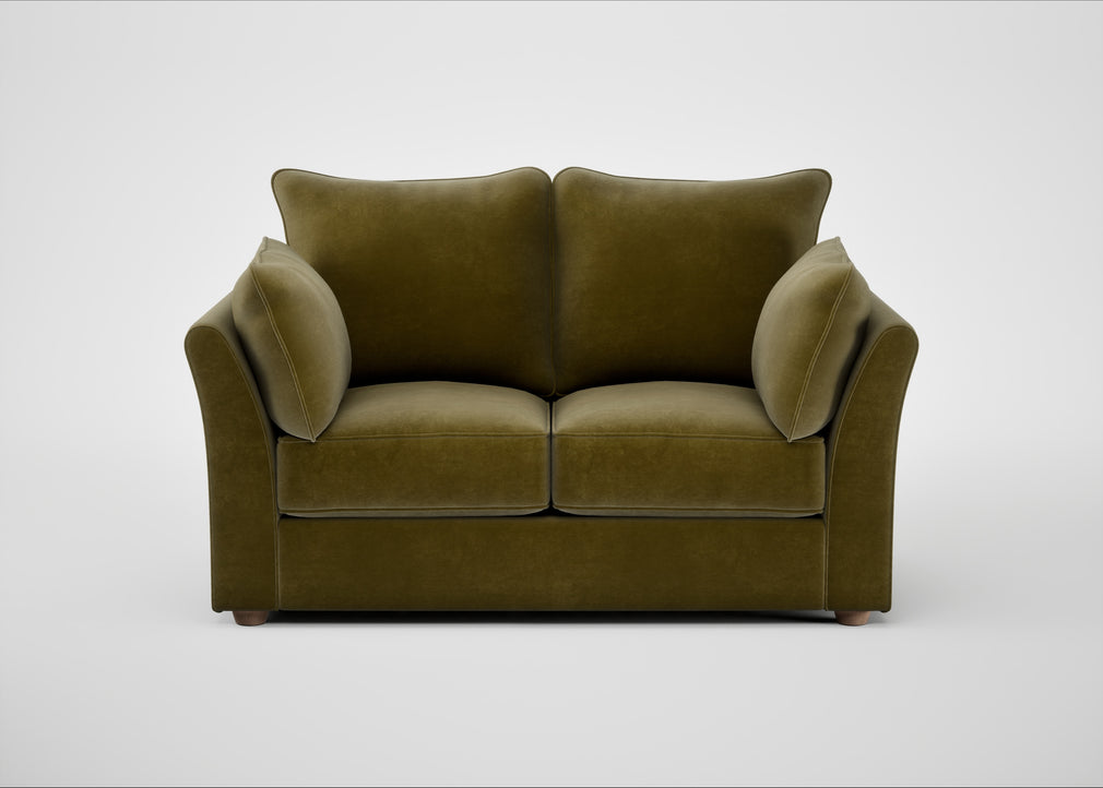 Tailor 2 Seater Sofa Smart Luxe Velvet Peridot / Natural