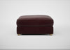 Tailor Square Footstool Smart Luxe Velvet Acorn / Natural