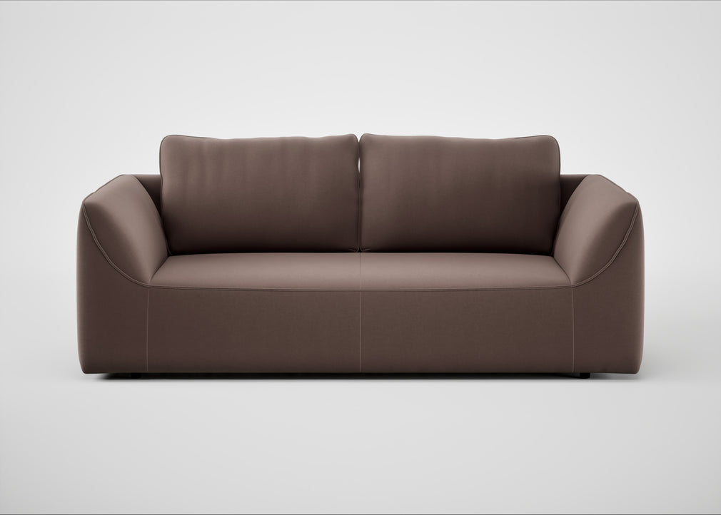 Morven 3 Seater Sofa Smart Velvet Mouse