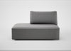 Morven Left Hand Facing Open End Unit Smart Velvet Mercury