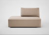 Morven Left Hand Facing Open End Unit Smart Velvet Pebble