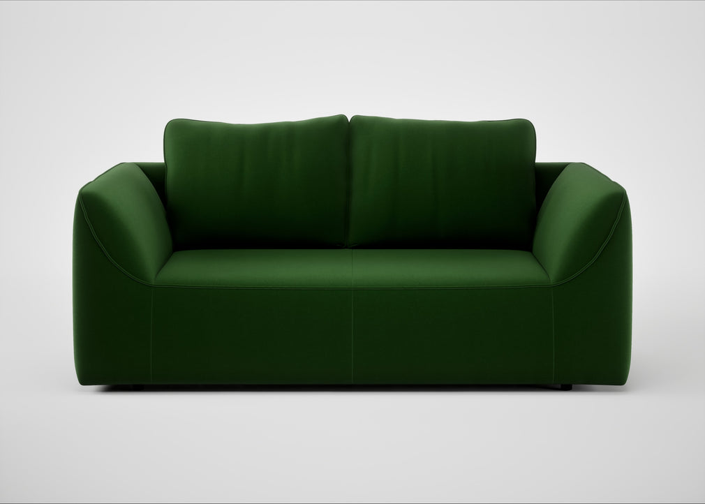 Morven 2 Seater Sofa Smart Velvet Forest